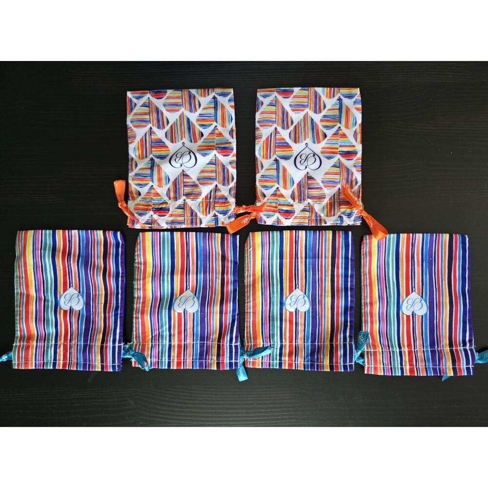 6 - New Brighton Jewelry 4.5" x 6" Drawstring Dust Bags